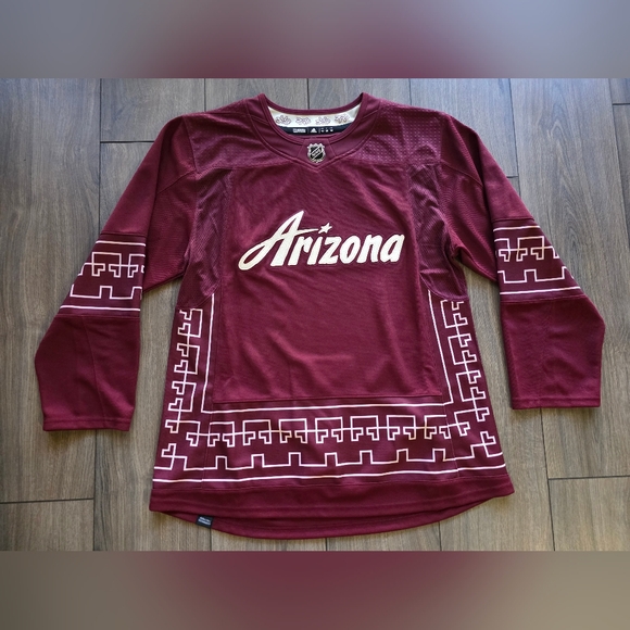 Arizona Coyotes Utah Hockey Club Desert Night Adidas Jersey...